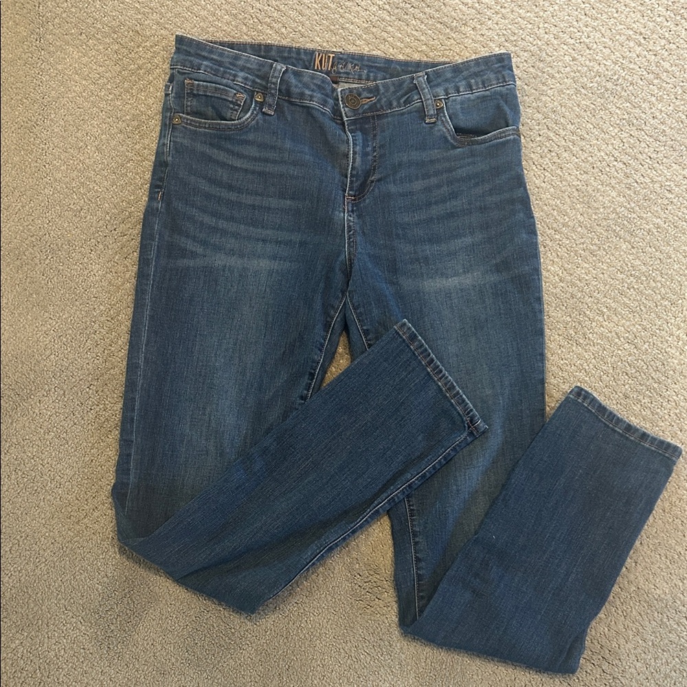 Kut from the Kloth Dark Blue Denim Jeans